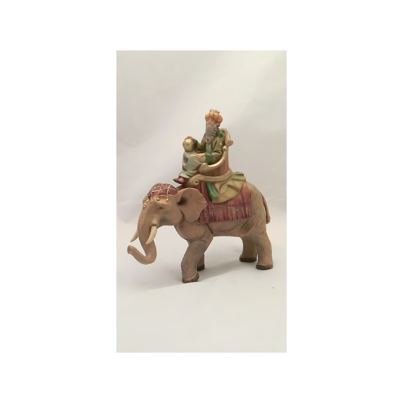 Re Magio su elefante per cm 12