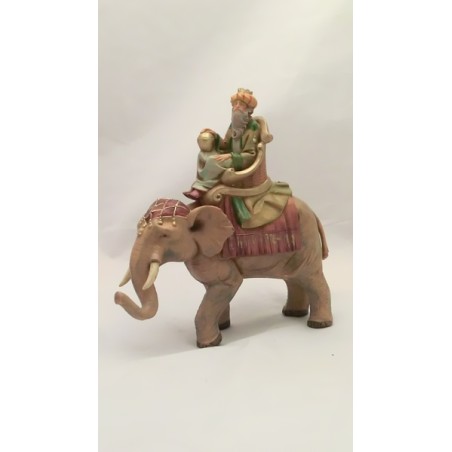 Re Magio su elefante per cm 12