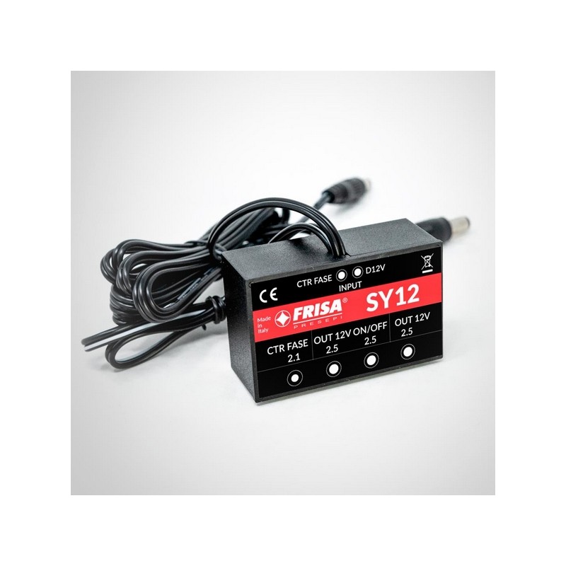 Presa sincronizzata 12V on/off