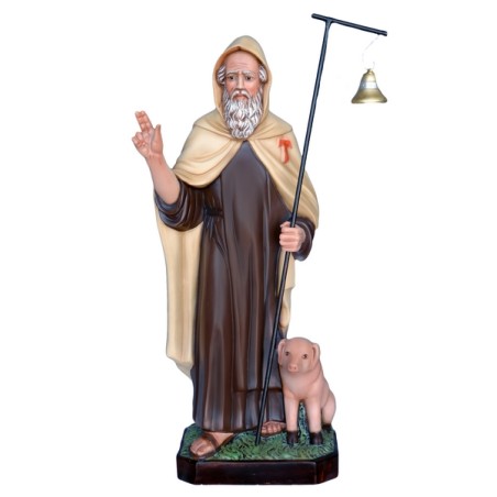 S. Antonio Abate in resina cm. 130