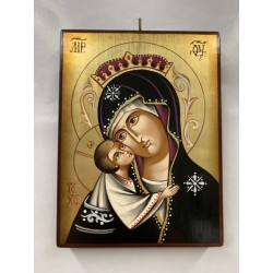 Icona rumena Madre di Dio...