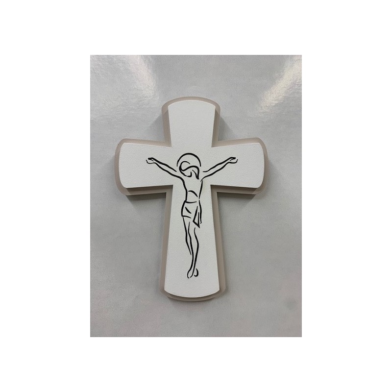 Croce lavorazione laser cm. 12x16