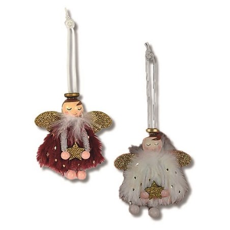 Busta 2 angioletti da appendere cm. 8