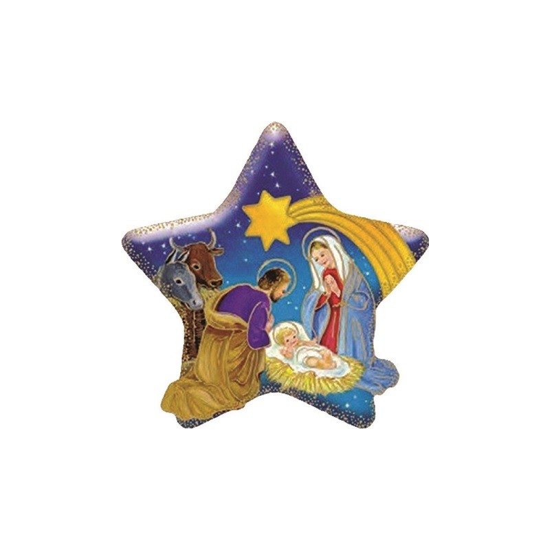 Immagine pvc stella Natività