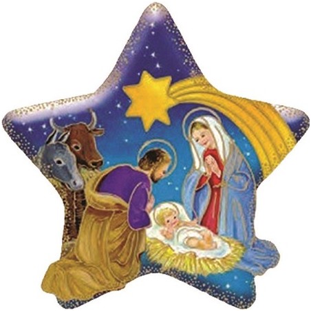 Immagine pvc stella Natività