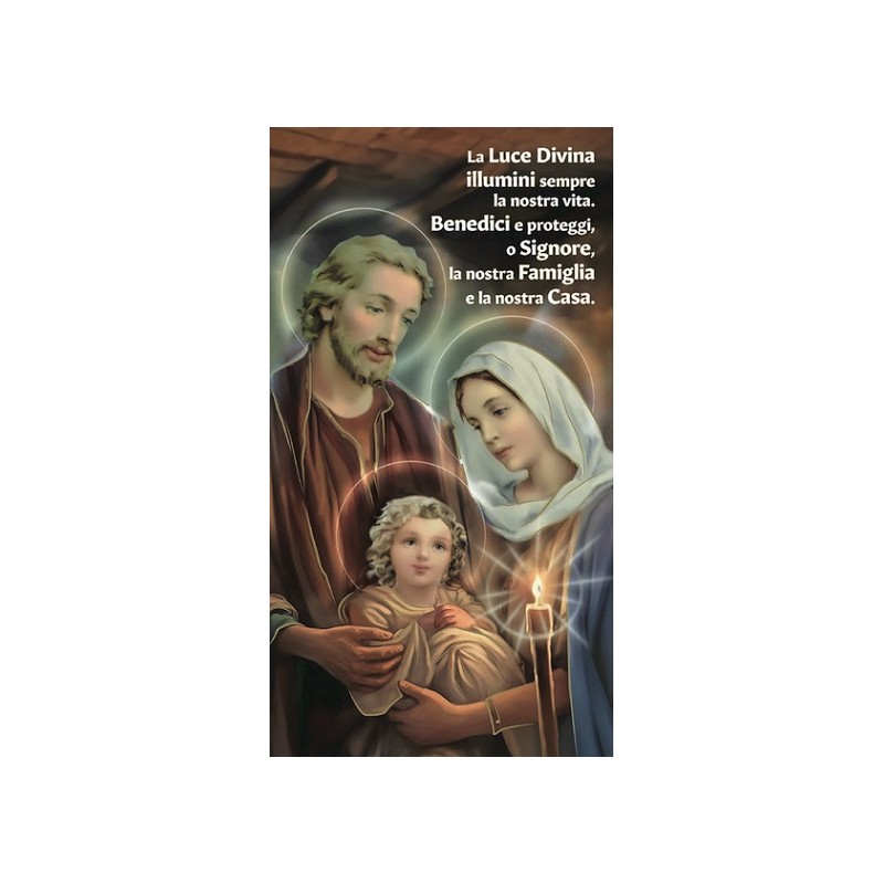 Benedizione Sacra Famiglia 12x22 (100 pz)