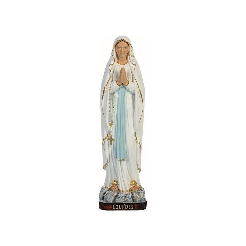 Madonna di Lourdes in resina cm. 50
