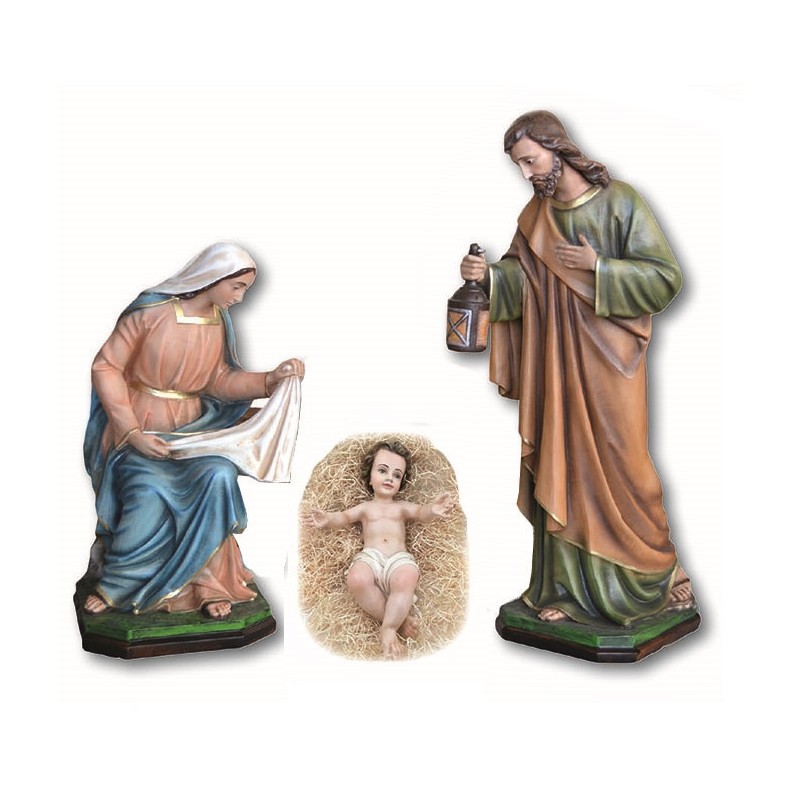 Natività 3 pezzi - presepio cm. 100