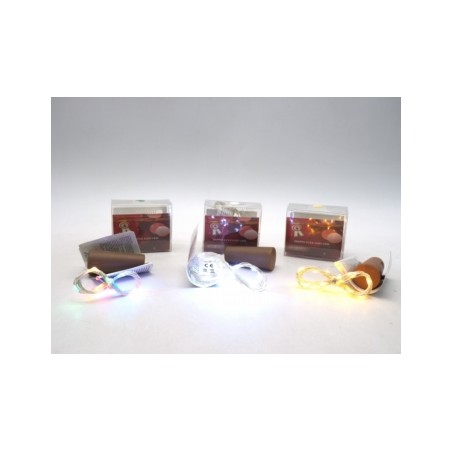 Tappo 10 Led uso acqua filo modellabile a batteria