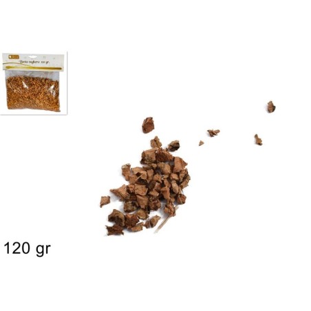 Busta sughero macinato gr. 120