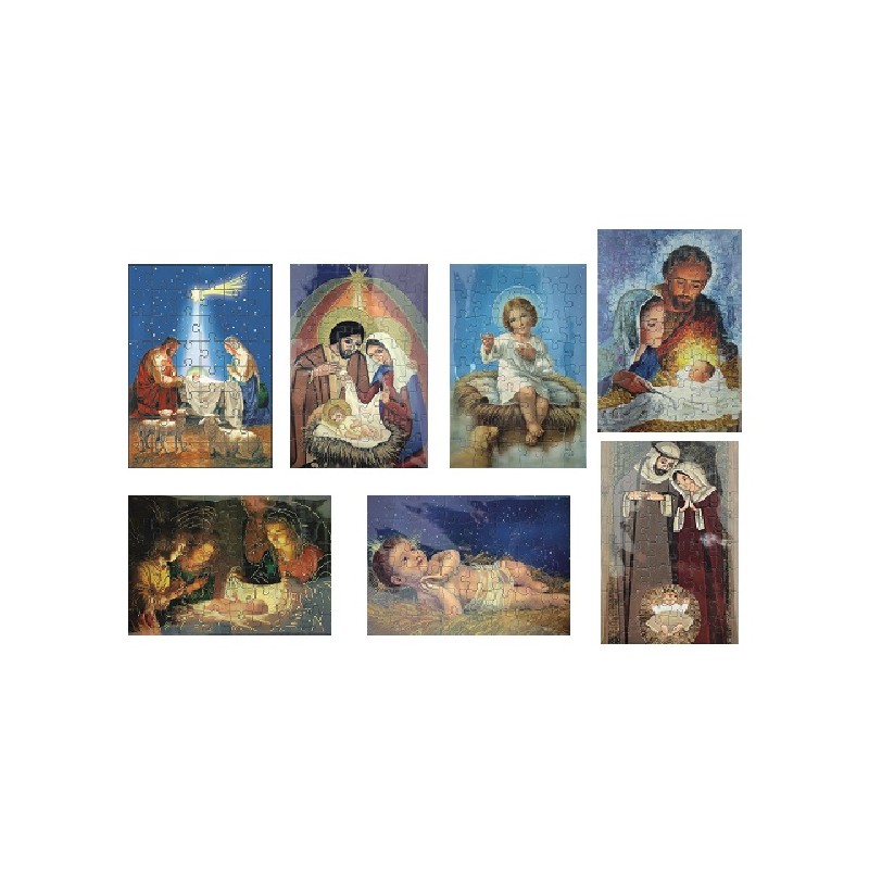 Puzzle natalizio cm. 10x15 (48 pezzi)