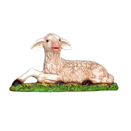 Agnello seduto adatto presepio cm. 160
