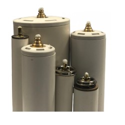 Ø cm. 3,2 alt. cm. 50 finta candela completa di cartuccia