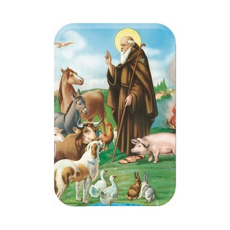 Magnete S. Antonio Abate cm. 4x6