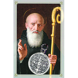 Confezione Medaglia San Benedetto