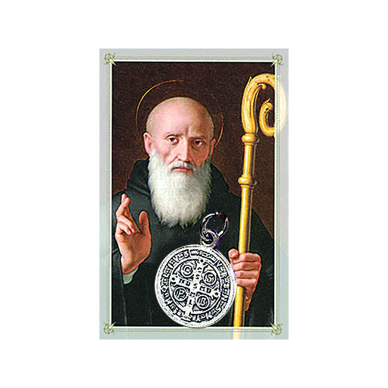 Confezione Medaglia San Benedetto