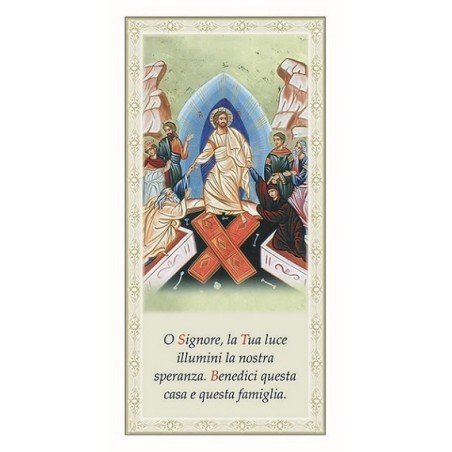 Benedizione Risorto 10x21,5 (100 pz)