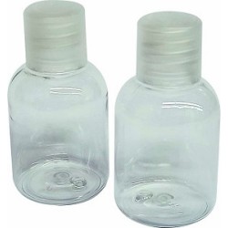 100 bottigliette plastica 35 ml.