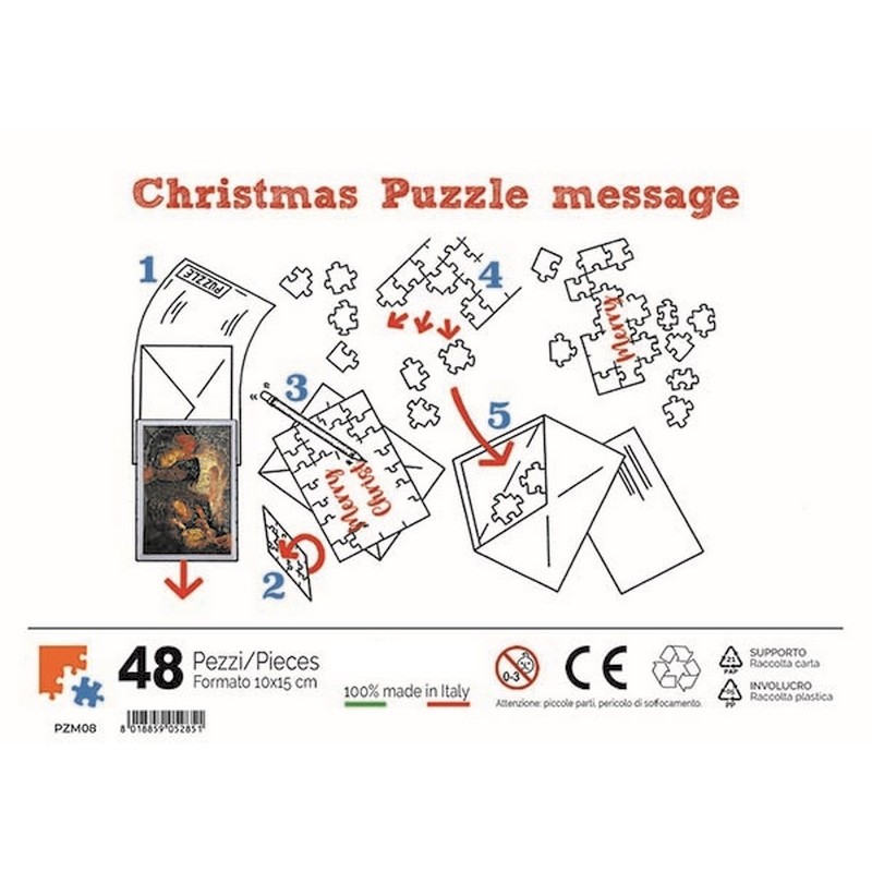 Puzzle natalizio cm. 10x15 (48 pezzi)