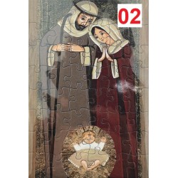 Puzzle natalizio cm. 10x15 (48 pezzi)