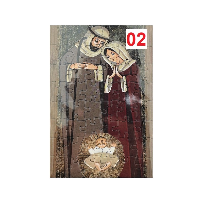Puzzle natalizio cm. 10x15 (48 pezzi)