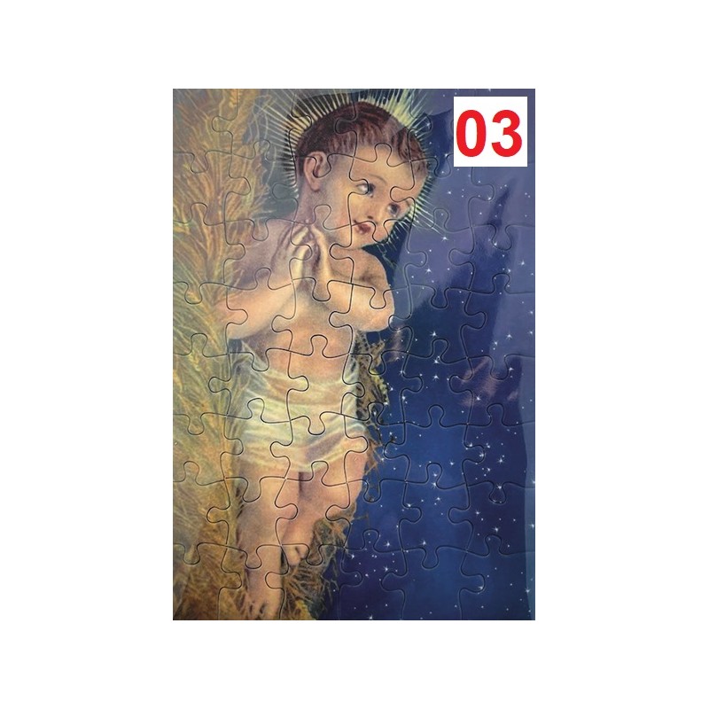 Puzzle natalizio cm. 10x15 (48 pezzi)