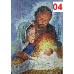 Puzzle natalizio cm. 10x15 (48 pezzi)