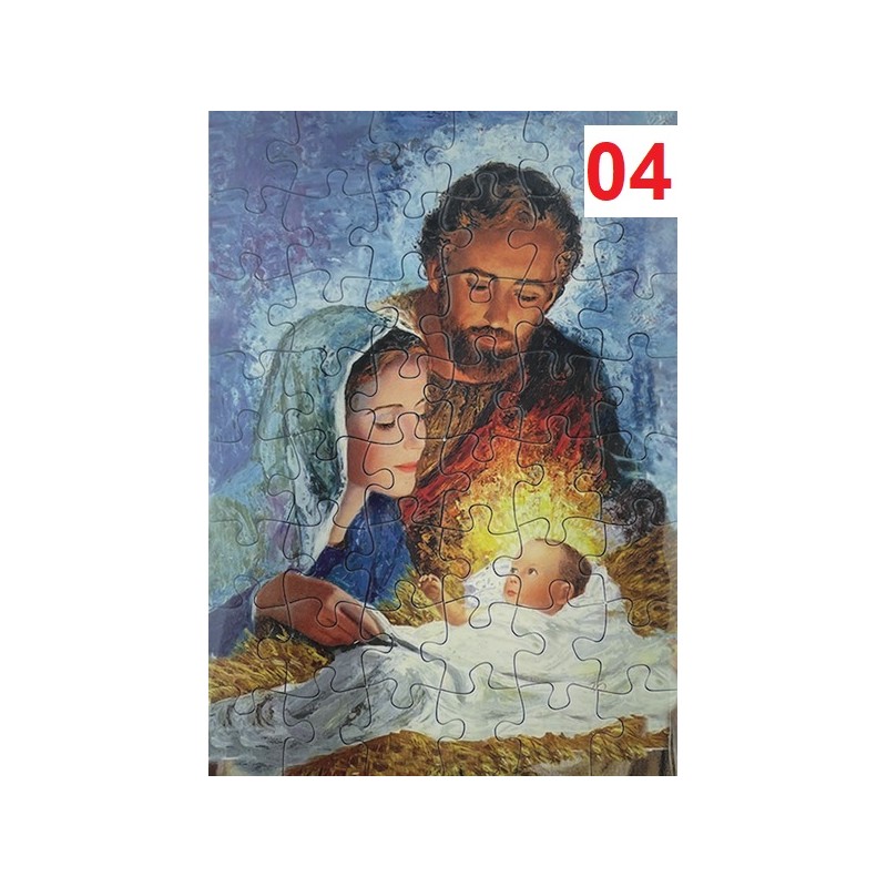 Puzzle natalizio cm. 10x15 (48 pezzi)