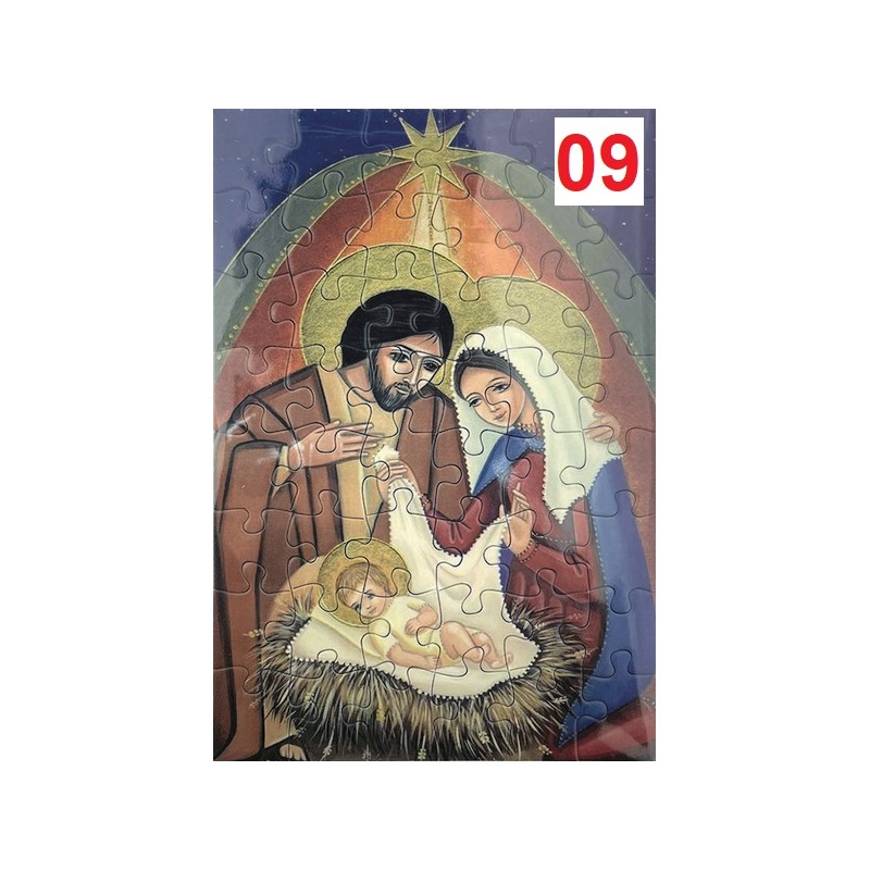 Puzzle natalizio cm. 10x15 (48 pezzi)