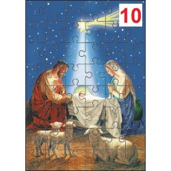 Puzzle natalizio cm. 10x15 (48 pezzi)
