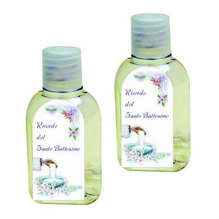 100 bottigliette plastica 50 ml. Fonte Battesimale