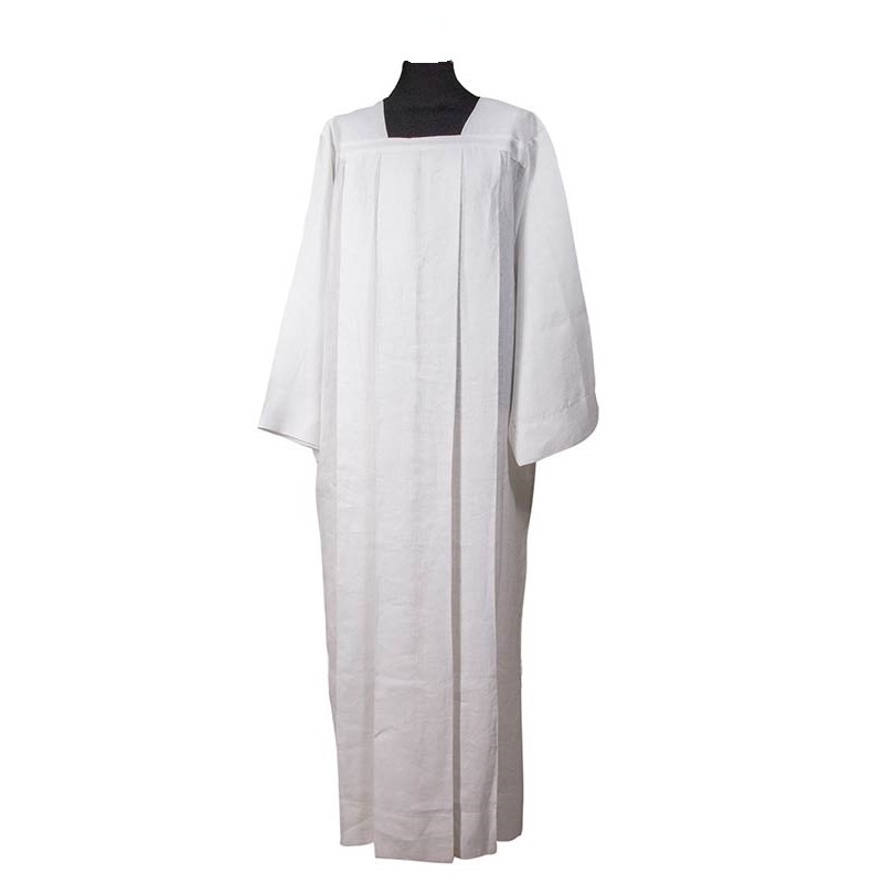 Camice con quattro piegoni collo quadro