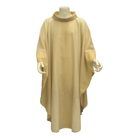 Casula in lana lurex fascia oro