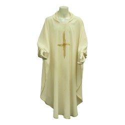 Casula ricamo croce stilizzata