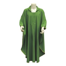 Casula ricamo croce stilizzata