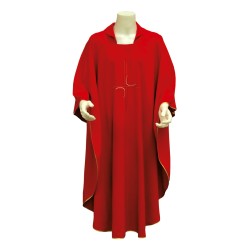 Casula ricamo croce stilizzata