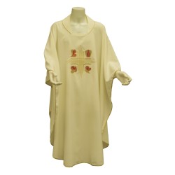 Casula ricamo croce Quattro Evangelisti
