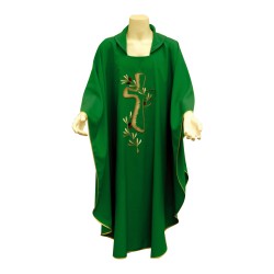 Casula ricamo croce e ulivo