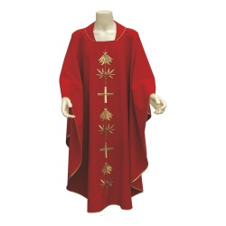 Casula ricamo passiflora