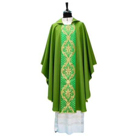 Casula con stolone davanti e dietro gallone fronte e retro