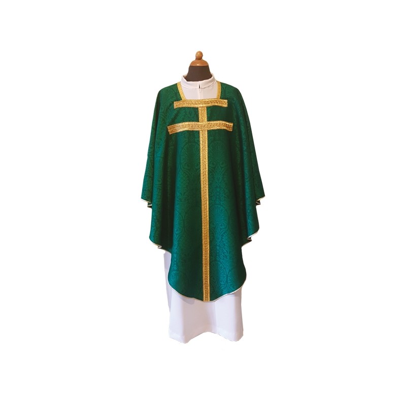 Casula Damascata con agramani davanti e dietro