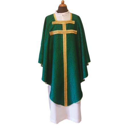 Casula Damascata con agramani davanti e dietro