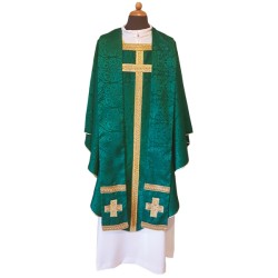 Casula Damascata con agramani davanti e dietro