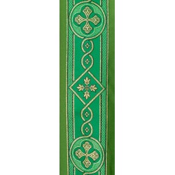 Casula con gallone davanti e dietro, in tessuto poliestere