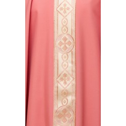 Casula con gallone davanti e dietro, in tessuto poliestere