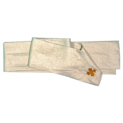 Casula in tessuto puro lino gallone azzurro