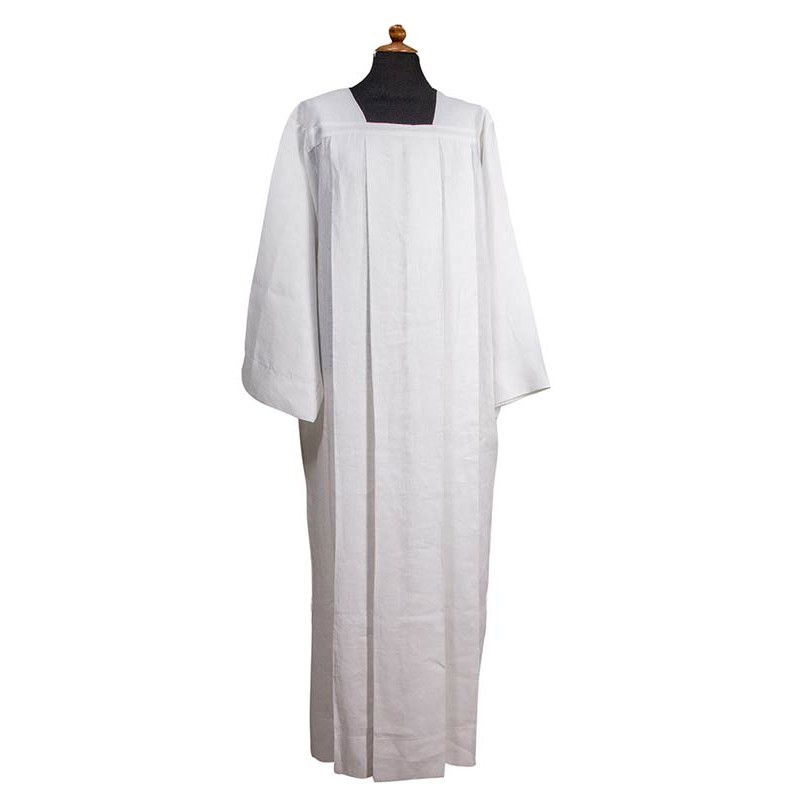 Camice con quattro piegoni collo quadro