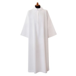 Camice svasato  finto cappuccio in poliestere
