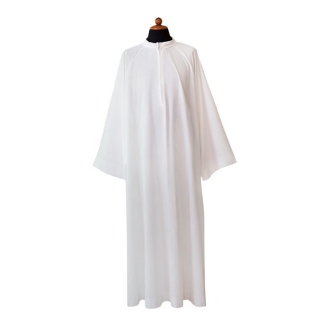 Camice svasato con maniche raglan in misto cotone