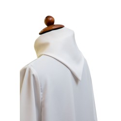 Camice svasato  finto cappuccio in poliestere